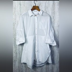 Acne Studios White shirt dress size 40